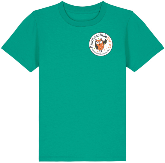 T-Shirt | Kinder | GS7 | go green | Moritzschule Erfurt