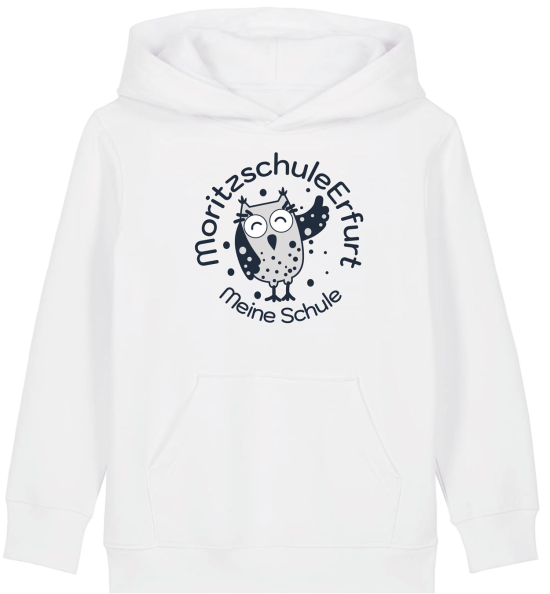 Hoodie | Kinder | college | white | Moritzschule Erfurt