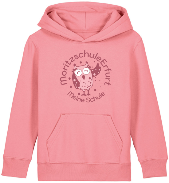 Hoodie | Kinder | college | pink joy | Moritzschule Erfurt