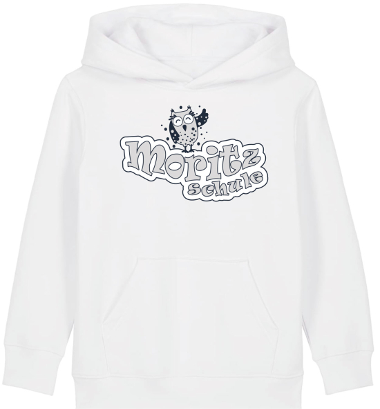 Hoodie | Kinder | cloud | white | Moritzschule Erfurt