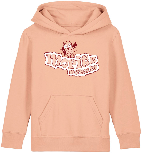 Hoodie | Kinder | cloud | fraiched peche | Moritzschule Erfurt