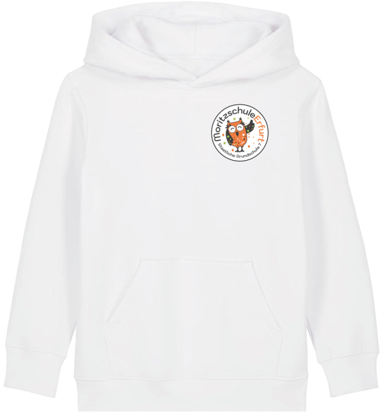 Hoodie | Kinder | GS7 | white | Moritzschule Erfurt