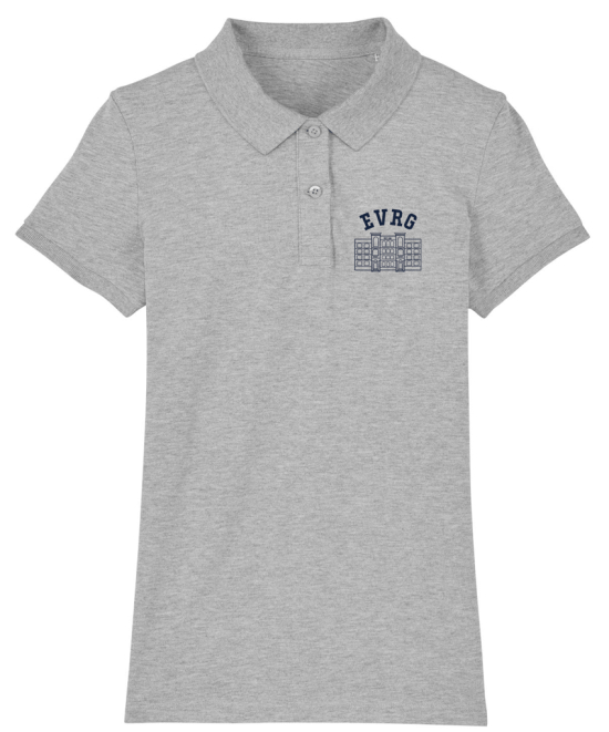 Polo Shirt | Damen | heather grey - EVRG