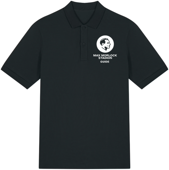 Polo | Herren | Medium Fit | schwarz | Max Morlock Stadion Guide