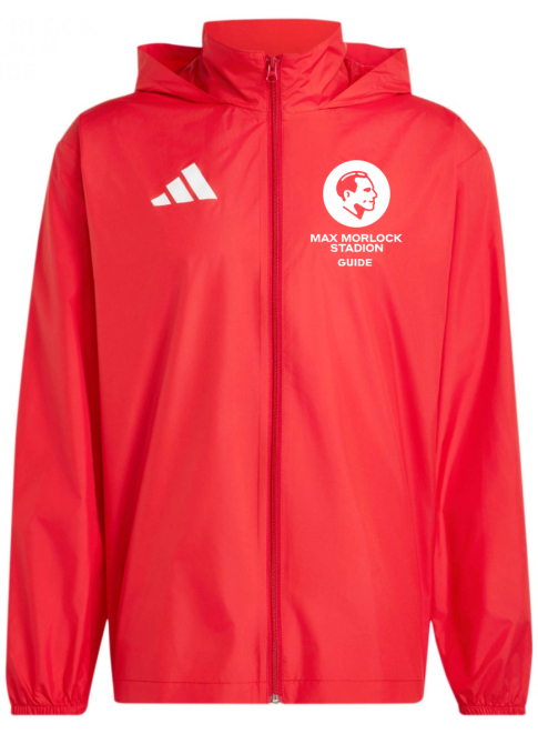 Multi Jacke | Herren | adidas Entrada 26 | rot | Max Morlock Stadion Guide