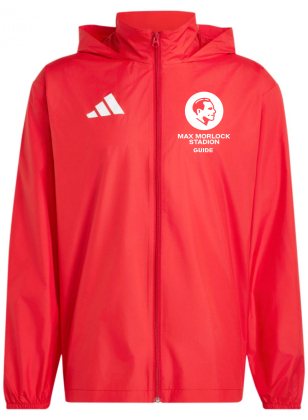 Multi Jacke | Herren | adidas Entrada 26 | rot | Max Morlock Stadion Guide