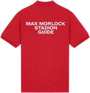 Polo | Herren | Medium Fit | rot | Max Morlock Stadion Guide
