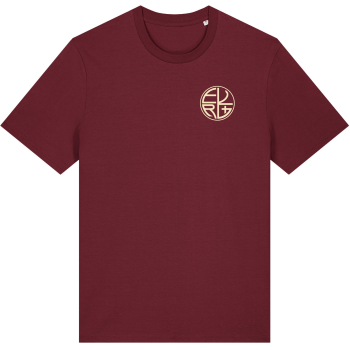 T-Shirt | Herren | burgundy | EVRG Kreislogo