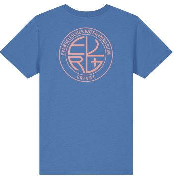 T-Shirt | Kinder | bright blue | EVRG Kreislogo
