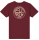 T-Shirt | Kinder | burgundy | EVRG Kreislogo