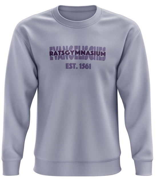 Sweatshirt | Unisex | lavender | EVRG est. 1561 Logo | Brustlogo