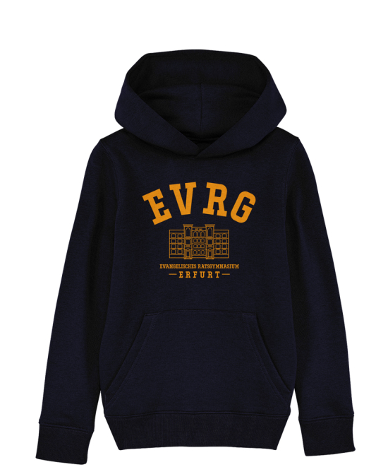 Hoodie | Kapuzensweatshirt | Kinder | navy - EVRG