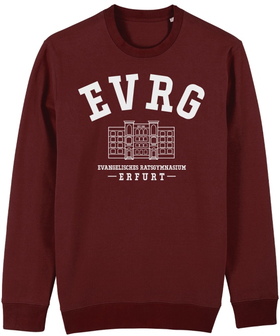 Sweatshirt | unisex | burgundy - EVRG