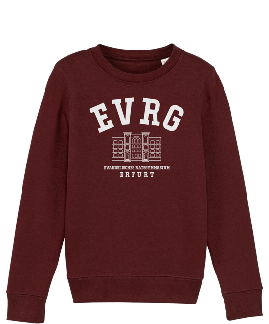 Sweatshirt | Kinder | burgundy - EVRG