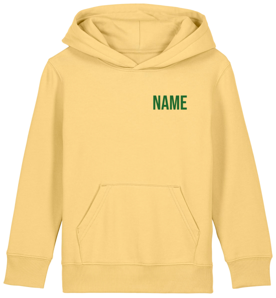 Hoodie | Kapuzensweatshirt | Kinder | Viva Yellow | Grundschule Erich Kästner Gotha
