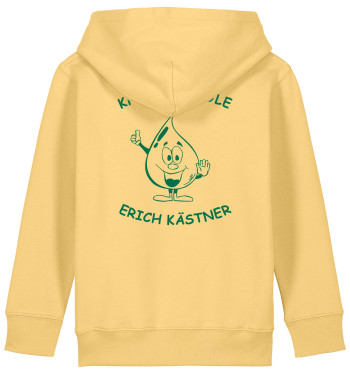 Hoodie | Kapuzensweatshirt | Kinder | Viva Yellow | Grundschule Erich Kästner Gotha