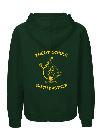 Kapuzenjacke | Kinder | Neutral bottle green | Grundschule Erich Kästner Gotha