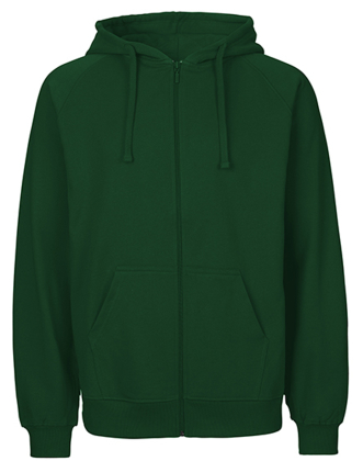 Kapuzenjacke | Unisex | Neutral bottle green | Grundschule Erich Kästner Gotha