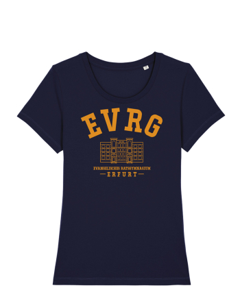 T-Shirt | Damen | navy - EVRG